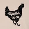 XX-Large Sand Mama Hen Mother Hen Funny Mother's Day Mom T-Shirt view 4