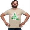 Go All Out Medium Sand Mens This is My Christmas Pajama Shirt T-Shirt view 1