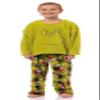Dr. Seuss GRINCH Boy's Santa Plaid Plush Fleece Kids Pajama Sleep Set (10) Green view 1