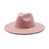 9cm Large Brim Woolen Top Hat Fashion Woven Top Hat Peach Top Large Brim Jazz Top Hat, 22 Colors Optional Luopan Caps & Hats (Color : Dark Green, Size : 56-58cm) view 3