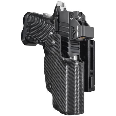 Pro IDPA Competition Holster fits Bul Armory SAS II UL 3.25'' (Right-Hand Draw, Carbon Fiber)