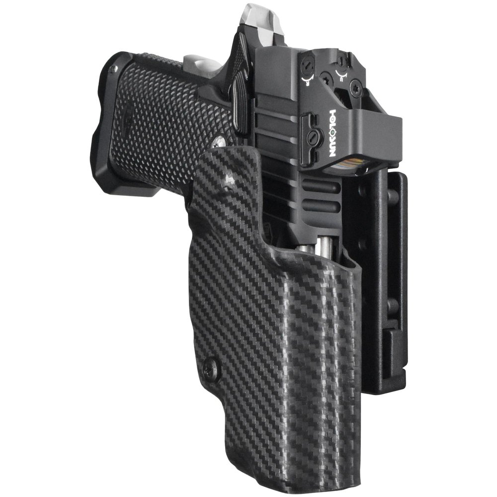 Pro IDPA Competition Holster fits Bul Armory SAS II UL 3.25'' (Right-Hand Draw, Carbon Fiber)