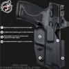 Pro IDPA Competition Holster fits Bul Armory SAS II UL 3.25'' (Right-Hand Draw, Carbon Fiber) view 4