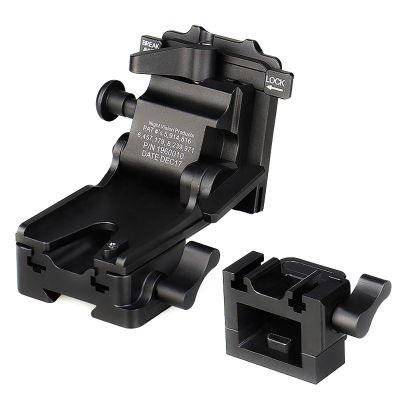 Night Vision Goggles NVG Mount Metal Helmet Mount Fully Modular Interface System for PVS14/PVS18/PVS15/PVS7 - Fully CNC-Controlled Aluminum Alloy