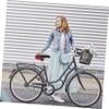 Kisangel Bike Saddle Hollow Design Breathable Leather Comfortable for of Bicycles for Loved Ones view 4