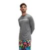 Speedo Men's Uv Swim Shirt Graphic Long Sleeve Tee view 4