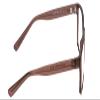 Calabria 2K 3059 Square Blue Light Blocking Reading Glasses +4.00 Matte Grey Men Women view 2