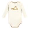 Hudson Baby Unisex Baby Cotton Long-Sleeve Bodysuits, Magical Rainbow 3-Pack, 0-3 Months view 3