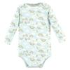 Hudson Baby Unisex Baby Cotton Long-Sleeve Bodysuits, Magical Rainbow 3-Pack, 0-3 Months view 4