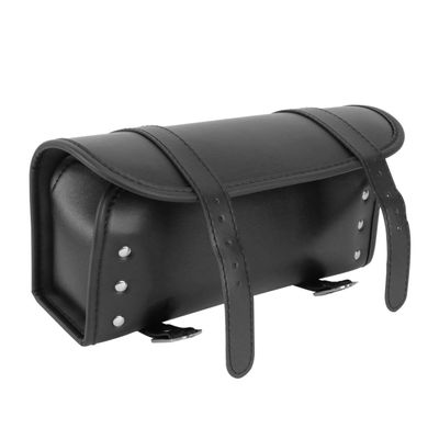 VICASKY Motorcycle Handlebar Bag Bike Hanging Pack Saddlebags Metal Button Fit for Riding Traveling