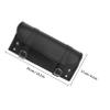 VICASKY Motorcycle Handlebar Bag Bike Hanging Pack Saddlebags Metal Button Fit for Riding Traveling view 2