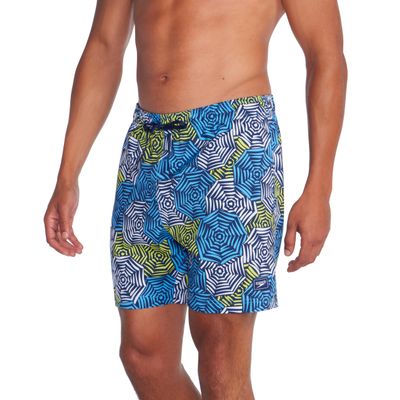 Speedo Men's Swim Trunk Mid Length Redondo Printed