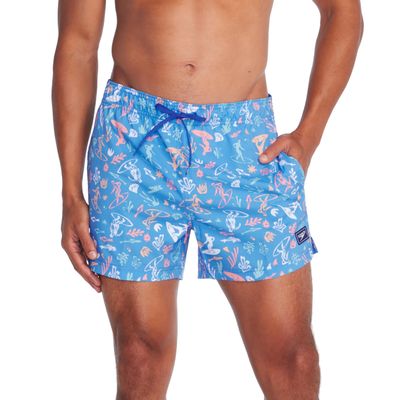 Speedo Men's Swim Trunk Short Length Redondo Printed
