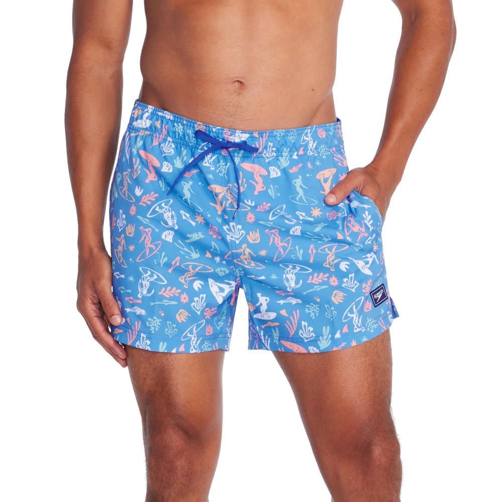 Speedo Men's Swim Trunk Short Length Redondo Printed