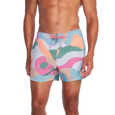 Speedo Men's Swim Trunk Short Length Redondo Printed