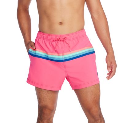 Speedo Men's Swim Trunk Short Length Redondo Striped