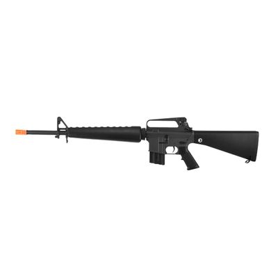 Goldenball-Vietnam M16 Airsoft Gun Full Metal Gearbox M16A1 (Color: Black)-Polymer