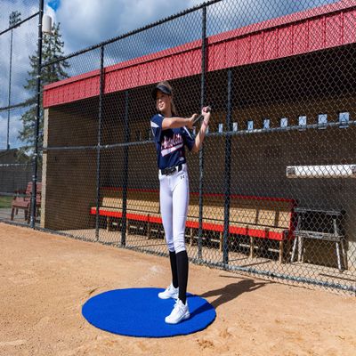 Portolite - 72" On Deck Circles - SpikeTek - Hitting Mats - Blue
