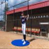 Portolite - 72" On Deck Circles - SpikeTek - Hitting Mats - Blue view 1