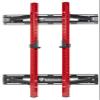 Signature Fitness Fitvids 3 x 3 Wall Mounted Fold-in Power Cage Squat Rack with Adjustable Pull Up Bar and J Hooks - Space-Saving Home Gym  Sports Training  Wall Mount Rack  Black view 3