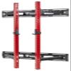 Signature Fitness Fitvids 3 x 3 Wall Mounted Fold-in Power Cage Squat Rack with Adjustable Pull Up Bar and J Hooks - Space-Saving Home Gym  Sports Training  Wall Mount Rack  Black view 4