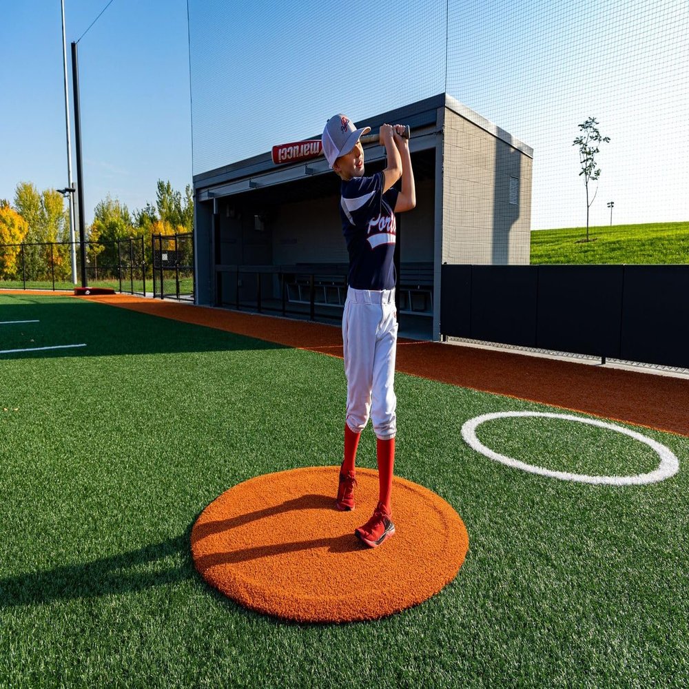 Portolite - 60" On Deck Circles - SpikeTek - Hitting Mats - Clay