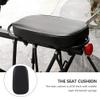 JOEBO Exercise Bike Back Seat Bike Backrest Bike Backrest 1Pc Bike Back PU Leather Cushion Cushioning Pad Rear Saddle Bike Soft Backrest Rear Seat Bike Cushioning Pad Baby Seat view 4