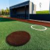 Portolite - 72" On Deck Circles - SpikeTek - Hitting Mats - Brown view 3