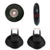 LOTOWELZON 2pcs Luggage Suitcase Replacement Wheels, 40 * 18mm Rubber Inline Roller Skate Wheels with 8mm(0.31") ABEC-7 608ZZ Bearings Repair Kits(OD40*18mm/1.57 * 0.7in) view 3
