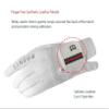 Brence Synthetic Leather Durable Water-registant Golf Glove for Men Women view 2