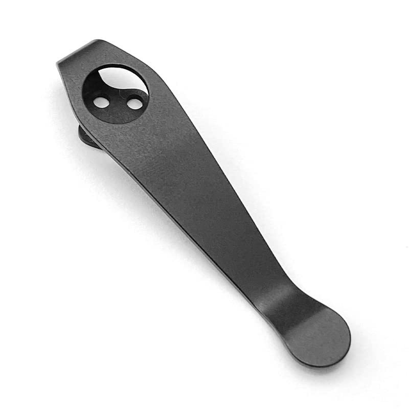 Deep Carry Pocket Clip for Ti Lite, 26SP, Titanium Back Clip (Size : Black)