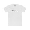2011 CTS V Silhouette Unisex Cotton Crew T-Shirt (US, Alpha, Medium, Regular, Regular, Solid White) view 1