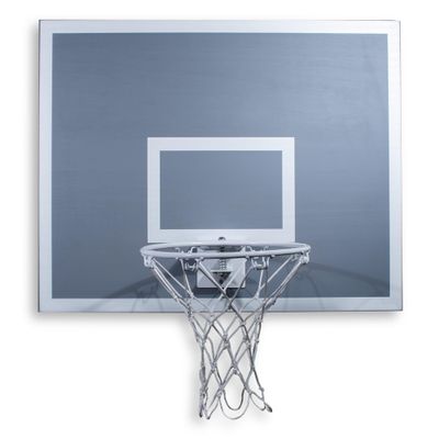 CALIKIWIPROS Mini Basketball Hoop Set Pro League Decorative Solid Wood Wall Mount, Includes 9 Hoop & 5 mini basketballs, Classic Look with Colors Matching Some pro Teams. (GW)