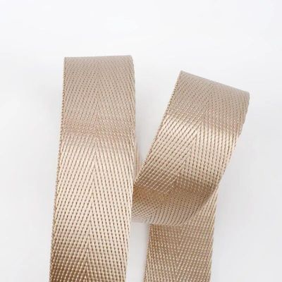Webbing Strap Correas De Nailon De 8 Metros, 20-50mm, para Coser Mochila, Cinturn De Seguridad, Cinta De Ropa, Heavy Cotton Webbing (Color : RD001-Beige, Size : 25mm)