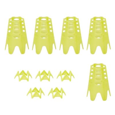 10Pcs Golf Simulator Tees Indoor Golf Tees Golf Mat Tees for Winter Turfs and Driving Range Pack of 5 Tall and 5 Small Golf Equipment