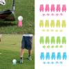 10Pcs Golf Simulator Tees Indoor Golf Tees Golf Mat Tees for Winter Turfs and Driving Range Pack of 5 Tall and 5 Small Golf Equipment view 3