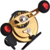 CAFFIA One-Key Slow-Down Can Be Positioned, with Magnetic Automatic Wiring, Full Metal Lead Wheel, Automatic Outlet Raft Fishing Reel view 4