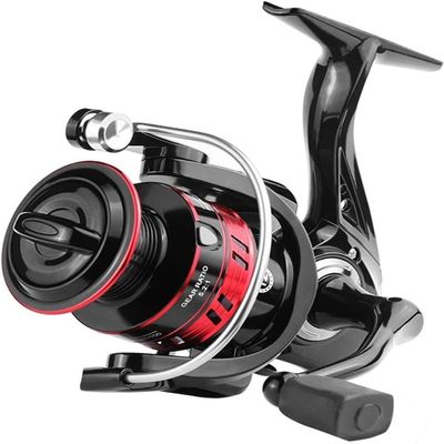 CAFFIA Fishing Reel Fishing Reel HD1000-7000 Spinning Reel 8kg Max Drag Reel Fishing 5.2:1 High Speed Metal Spool Coil Fishing Reel for Saltwater or Freshwater