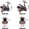 CAFFIA Fishing Reel 10 +1 BB Light Weight Powerful Spinning Reels, Smooth and Powerful Carbon Fiber Rotating Reel 5.2:1 Gear Interchangeable Left and Right, Suitable for Freshwater/Saltwater Fishing ( view 2