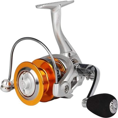 CAFFIA Spinning Fishing Reel - Carbon Fiber Drag Washers 42.5 Lb Max Drag - Ultra Smooth Powerful Spinning Fishing Reel Stainless Steel BB Freshwater Saltwater