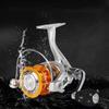 CAFFIA Spinning Fishing Reel - Carbon Fiber Drag Washers 42.5 Lb Max Drag - Ultra Smooth Powerful Spinning Fishing Reel Stainless Steel BB Freshwater Saltwater view 3