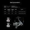 CAFFIA Fishing Reel, 4 +1BB Spinning Reel, Ultra Smooth Powerful, Lightweight Graphite Frame, CNC Aluminum Spool for Freshwater, 5.2:1 Full Metal Rotating Reel 8KG Resistance for Freshwater/Saltwater view 4