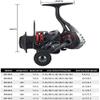CAFFIA Fishing Reel, Spinning Reel - 13+1BB Light and Smooth No Gap Fishing Reel, CNC Line Management, Smooth Operation, Braid-Ready Spool - Lightweight Fishing Spinning Reel (Size : 2000) view 2
