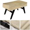 GAJUST Heavy Duty Oxford Cloth Waterproof Table Cover,Billiard Dust Proof Tearproof Cover Furniture Accessories Outdoor Protective Cover(Beige) (Color : Beige) view 2