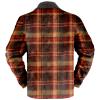 ZYXTIM Men's Winter Thick Fleece Lined Warm Plaid Flannel Shirt Jackets Casual Button Down 3 Pockets Sherpa Coats view 2