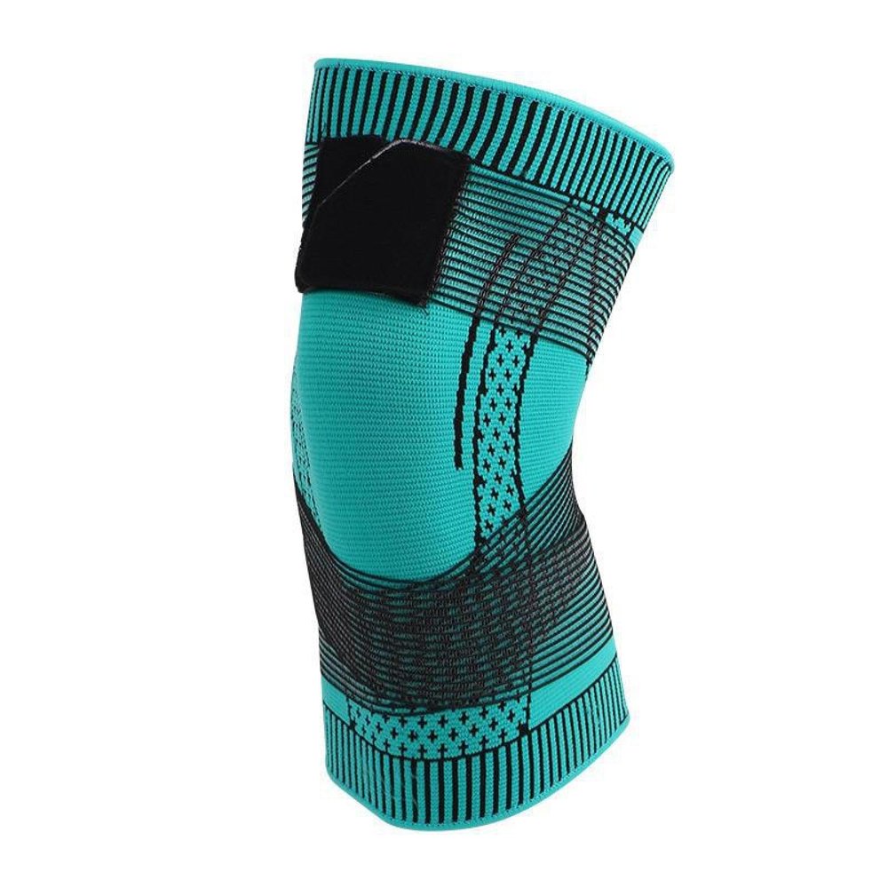 NEwcix Men's and Women's Sports Knee Pads, Running Knee Pads, Elastic Knee Pads, Volleyball Knee Pads, Student Collision Knee Pads [2 Sets] XL greener