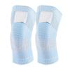 NEwcix Men's and Women's Sports Knee Pads, Running Knee Pads, Elastic Knee Pads, Volleyball Knee Pads, Student Collision Knee Pads [2 Sets] XL greener view 2