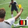 NQEUEPN Referee Cards Set, 2pcs Referee Penalty Cards with Card Holder Soccer Referee Red and Yellow Warning Cards for Football Soccer Volleyball Sports Game Men's Officials view 4