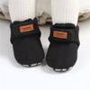 Ohwawadi Baby Booties Infant Baby Boys Girls Slippers Warm Dress Shoes Soft Newborn Crib Sock Shoes Black 0-6 Months view 3