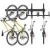 Ultrawall Swivel Bike Storage Rack, Adjustable Wall Mounted Bike Rack for Garage, Vertical Bike Hanger for Indoor Bicycle Storage, Space Saving Bike Holder view 1